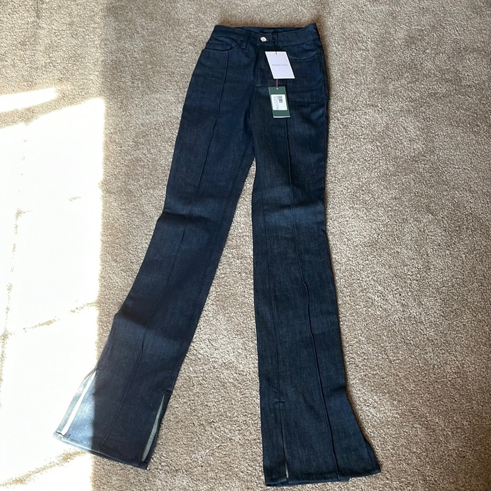Brandon Maxwell dark wash jeans! Size 24